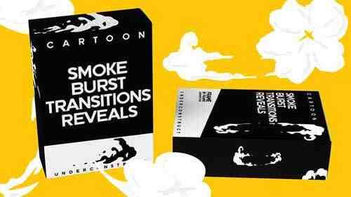 Cartoon Smoke, Burst, Transitions, Reveal 34539319