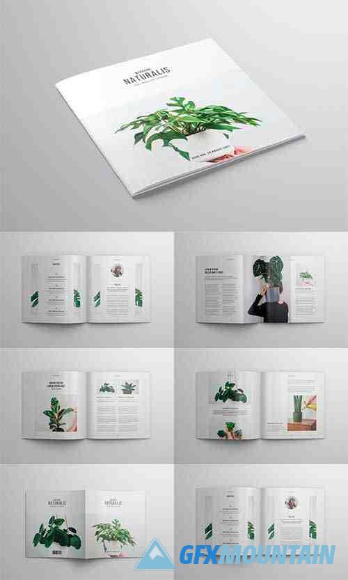 Square Magazine Template