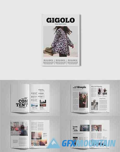 Indesign Magazine Template