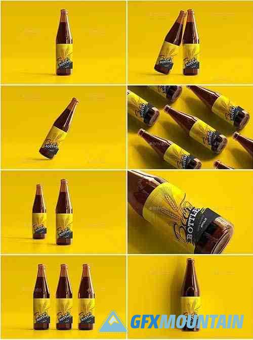Beer Bottle Mockups 33634972