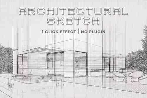 Architectural Sketch Effect 6524135