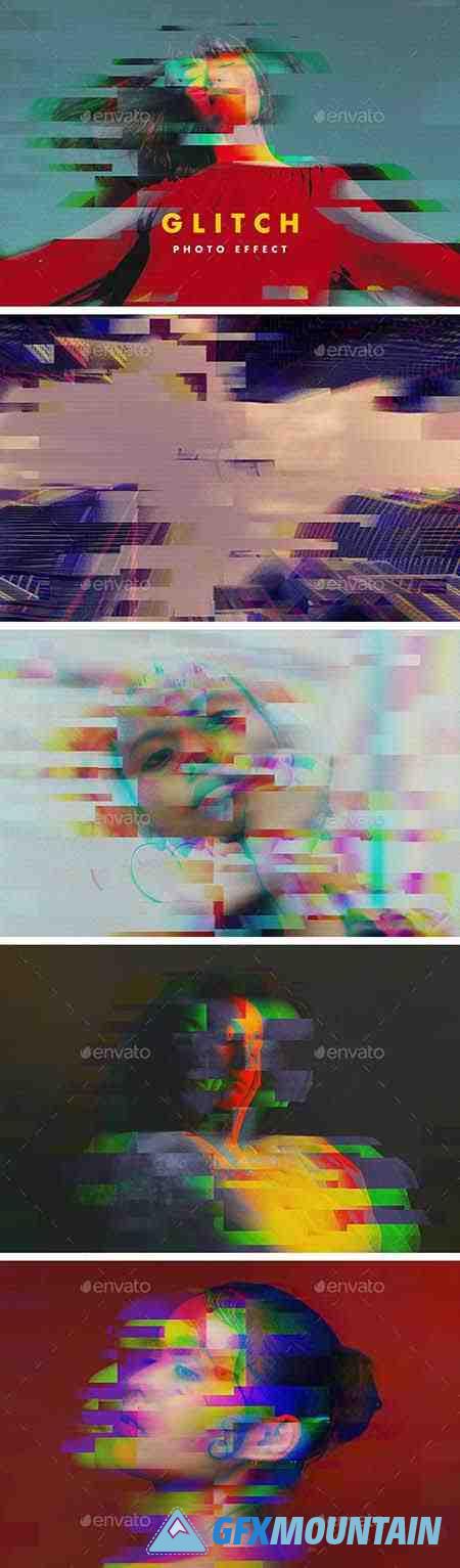 RGB Glitch Photo Effect 33926075