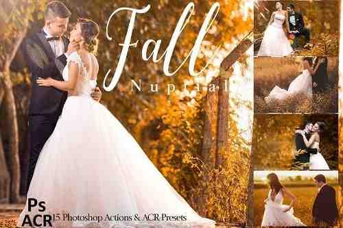 15 Fall Nuptial Photoshop Actions And ACR Presets