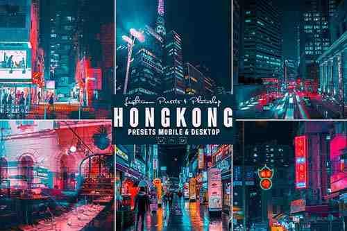 Hongkong Photoshop Action & Lightrom Presets - 35018579