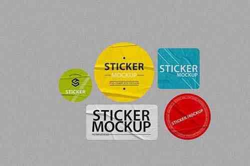 Sticker Mockup