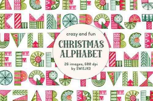Crazy Christmas Alphabet