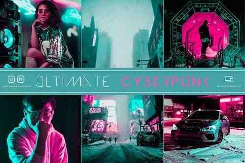Ultimate Cyberpunk Photoshop & Lightroom
