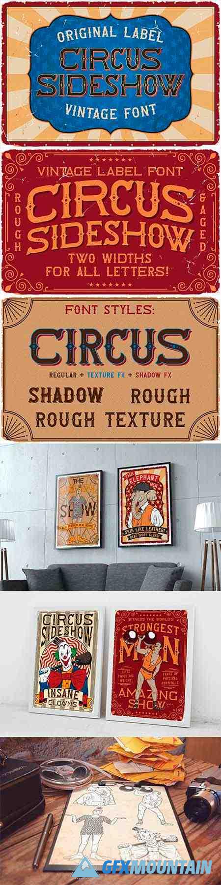 Circus Sideshow Font