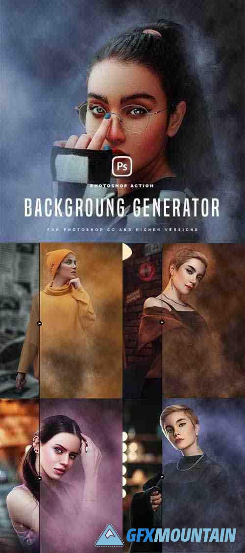 Background Generator Photoshop Action 35219529