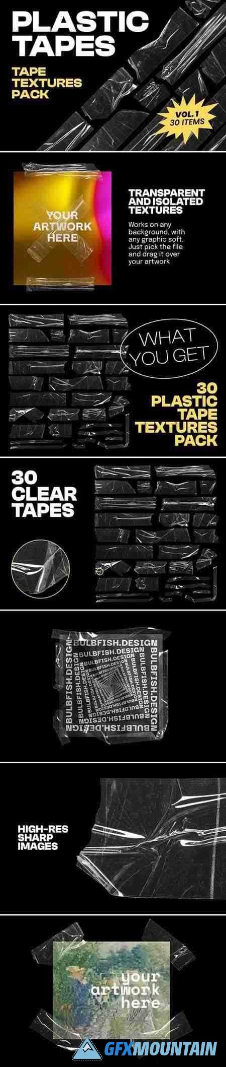 Plastic Tapes Vol.1 - 30 Textures Pack