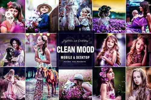 Clean Mood - Photoshop Actions Lightroom Presets