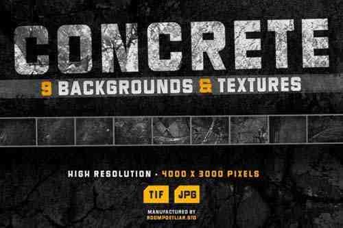 Concrete Wall Textures Background