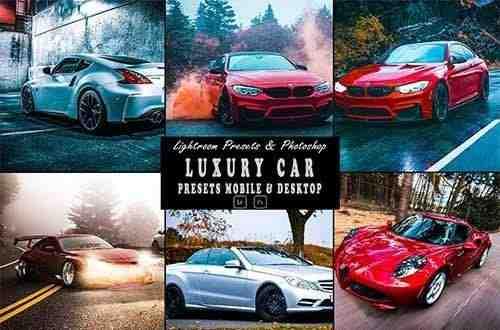 Luxury Car Photoshop Action & Lightrom Preset