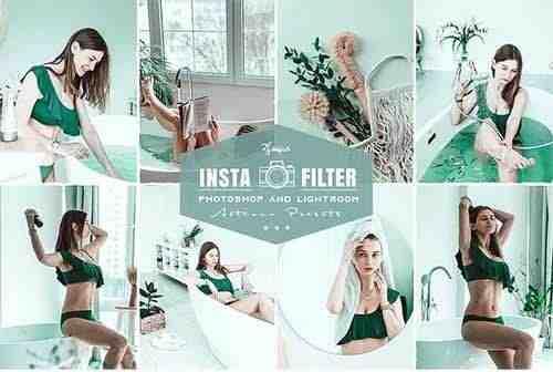 Insta Filter Relaxing Mood Photoshop & Lightroom