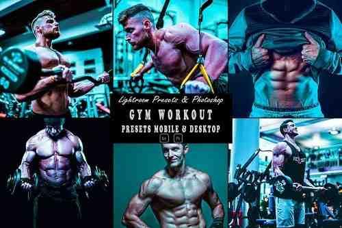 Gym Workout Tone Photoshop Action & Lightrom