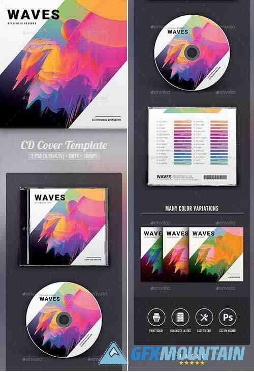 Waves CD Cover Artwork 34444435