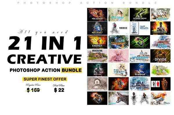 21 In 1 Creative PS Actions 6800794