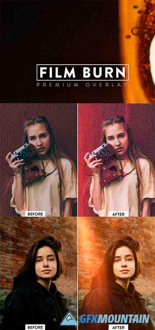 52 Film Burn Overlay - 6239768