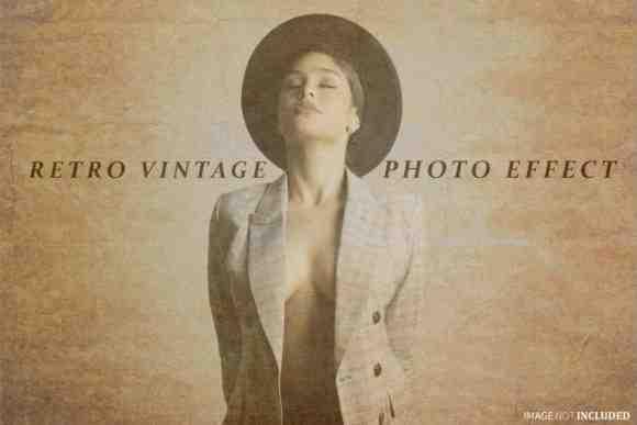 Retro Vintage Photo Effect