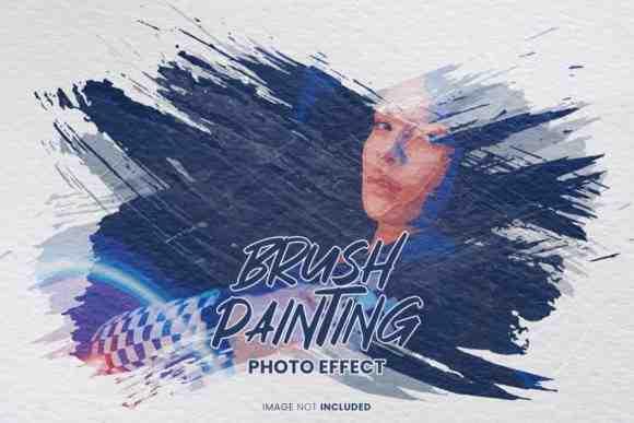 Brush Painting Photo Effect
