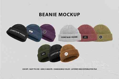 Beanie Mockup - 5304628