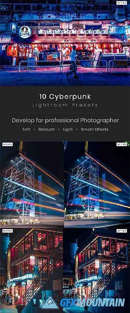 Cyberpunk Lightroom Presets - 36533134