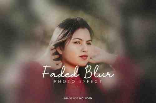 Faded Blur Photo Effect