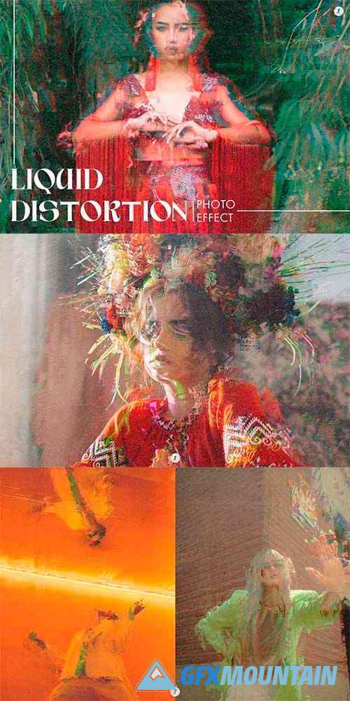 Liquid Distortion Photo Effect - 7140053