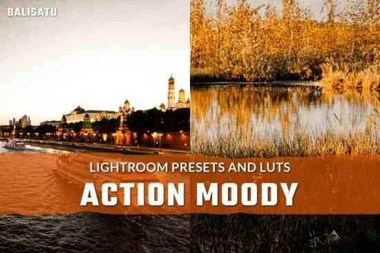 Action Moody LUTs and Lightroom Presets