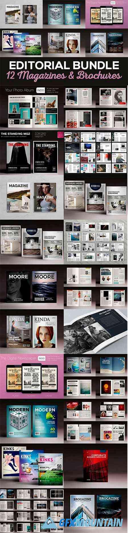 Editorial Bundle Magazines Brochures