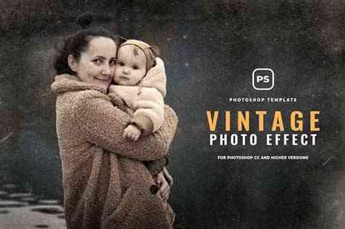 Vintage Effect Photoshop