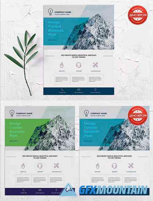 Design Agency Business Flyer Layout