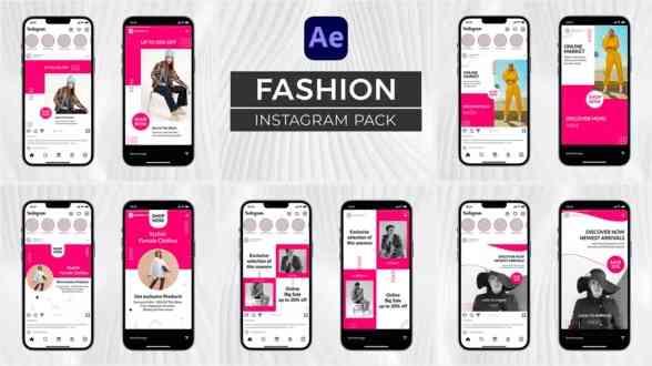 Fashion Instagram Pack for After Effects 37447848