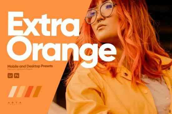 Extra Orange Presets for Lightroom