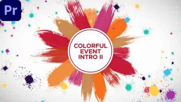 Colorful Event Intro II | Premiere Pro - 37829966
