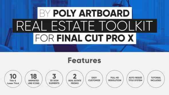 Real Estate Toolkit for FCPX and Apple Motion 5 - 37815689