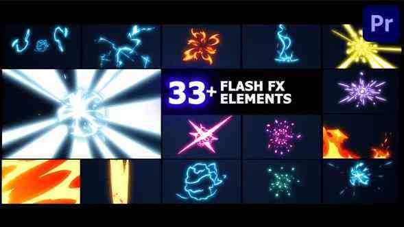 Flash FX Elements Pack | Premiere Pro - 37847531