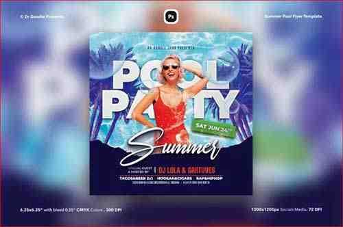 Summer Pool Flyer