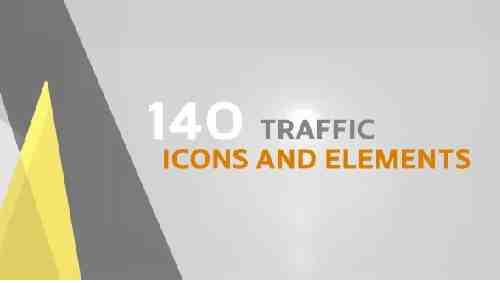 140 Traffic Icons and Elements 20083280