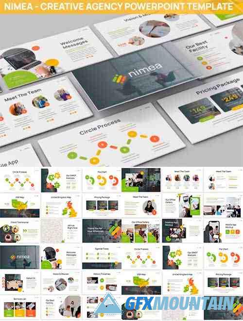 Nimea - Creative Agency Powerpoint Template