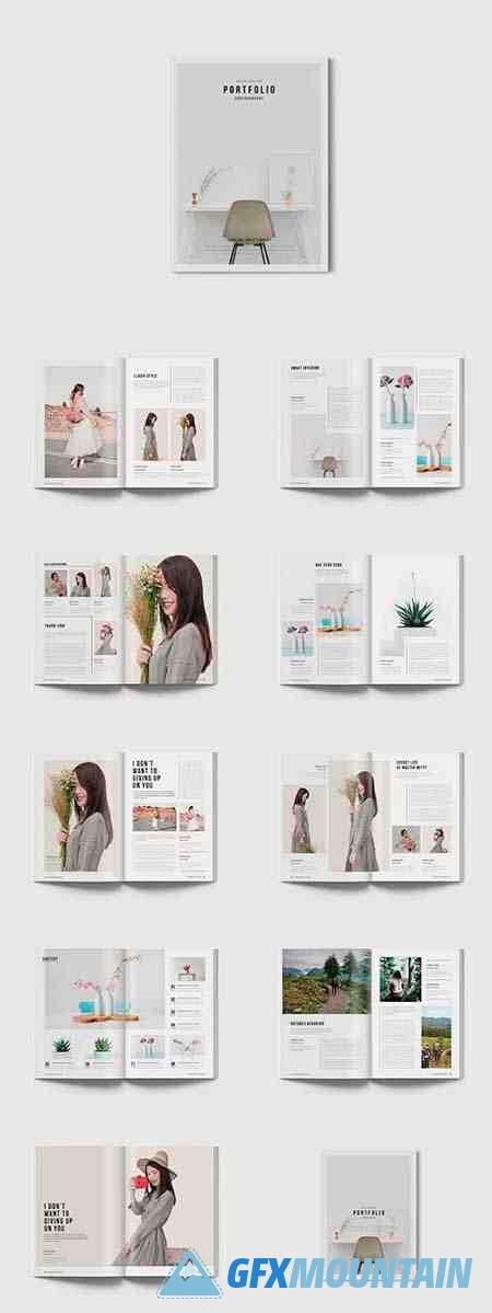 Portfolio Magazine Template