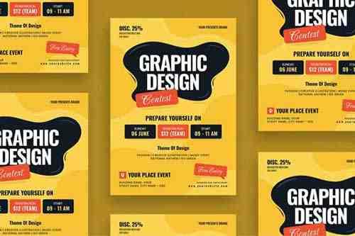 Graphic Design Creative Event - Flyer