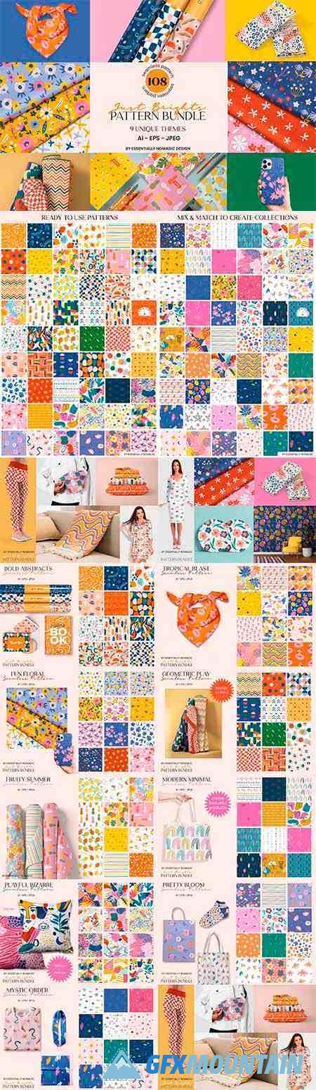 Just Brights Seamless Pattern Bundle - 7213643