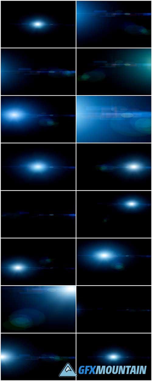 15 Cinematic Light Leaks Overlays