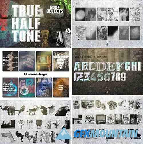True Halftone Collection | 300+ Images