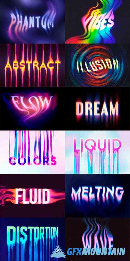 Melting Illusion Text Effects - 7243295