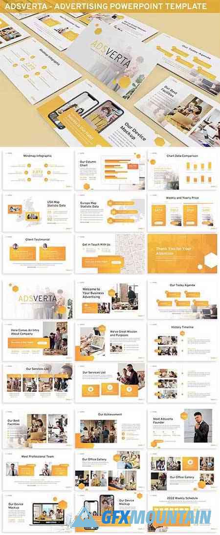 Adsverta - Advertising Powerpoint Template