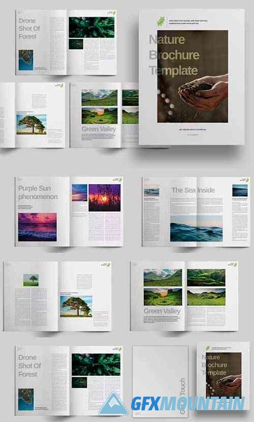 Nature Lifestyle Brochure Layout