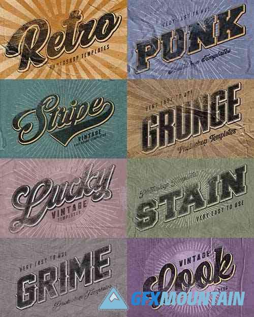 Grunge Text Effects