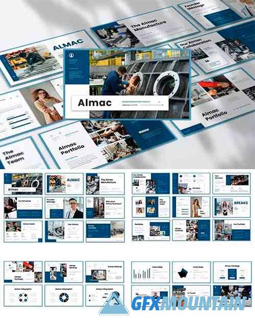 Almac - Business Presentation Powerpoint, Keynote and Google Slides Template